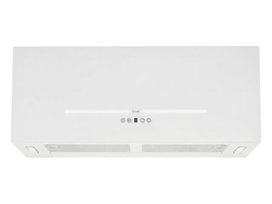 폭 900mm 화이트 글래스 레인지후드 T104-90TWG